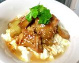 卵抜きで作る節約親子丼！作り方4写真
