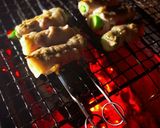 キャンプ飯　豚ばらの串焼き作り方7写真