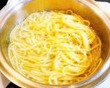 筍とホタルイカのペペロンチーノ作り方1写真