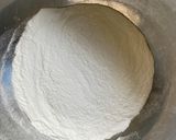 米粉でほうれん草と搾菜のお焼き作り方3写真