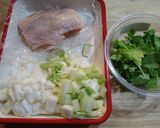 炊飯器で☆鶏むね肉のトマトカオマンガイ作り方1写真