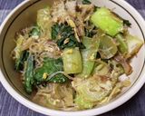 チンゲン菜と春雨と玉子のうま煮作り方6写真
