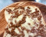 納豆チーズトースト作り方3写真