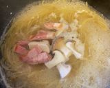 茅乃舎野菜だし★即席パスタ　カルボナーラ作り方3写真