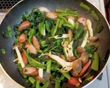 冷凍ほうれん草としめじ炒め作り方6写真