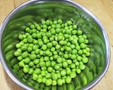 塩ゆでグリーンピース作り方1写真