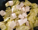 豆腐、キャベツ、エリンギのチーズ焼き作り方3写真