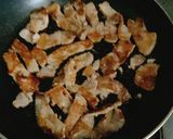 豚肉のバジルにんにくチーズディップ作り方2写真
