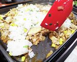 ホットプレートでビックなペッパーライス風作り方7写真