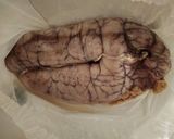 切れ目の入った魚卵を補修してカラスミ作り作り方2写真