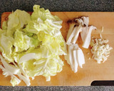 包丁不要　大豆肉ともやしの焼肉タレ炒め作り方1写真