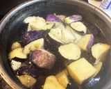 業務スーパー冷凍揚げなす＆姜葱醤の煮浸し作り方2写真