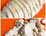 新玉ねぎとサラダチキンの胡麻ドレ和え作り方2写真