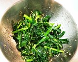 簡単　ニラのナムル作り方4写真