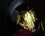 鶏肝（鶏レバー）の甘辛煮　オクラ乗せ作り方6写真