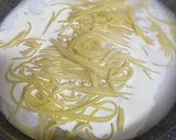 超簡単に◎海苔佃煮で濃厚クリームパスタ✨作り方2写真