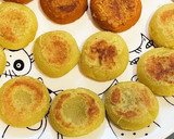 きな粉かぼちゃとさつま芋のおやき　掴み食作り方4写真