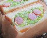 ウインナーと春キャベツのマスタードサンド作り方6写真