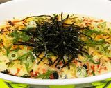 居酒屋風☆長芋のとろろ焼き☆明太子味作り方3写真