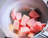 鶏ネギ旨塩うどん作り方3写真