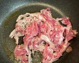 豚肉とナスの甜麺醤炒め作り方1写真