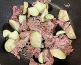 豚肉とナスの甜麺醤炒め作り方2写真