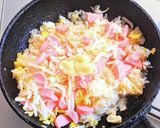 もやしたっぷりチャーハン作り方4写真