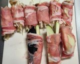 モヤシとエリンギの豚肉巻き作り方3写真