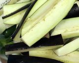 定番麻婆茄子とピーマン♪作り方1写真