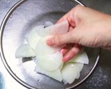 ほんのり桜色★大根の浅漬け～梅風味～作り方2写真
