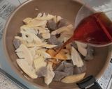 たけのことコンニャクの土佐煮作り方4写真