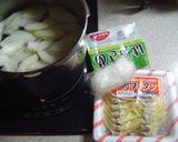 夏はスイカで☆冬瓜と肉ワンタンのスープ作り方2写真