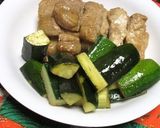 豚肉とズッキーニの、やきむし作り方6写真