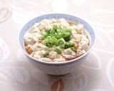 ちゃちゃっと昼ごはん│わが家の豆腐飯作り方3写真
