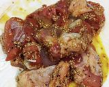 ボツボツ少なめ！天かす衣の唐揚げ弁当♪作り方1写真