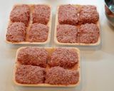 ハンバーグ　こねるコツと丸めるコツ作り方9写真