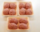 ハンバーグ　こねるコツと丸めるコツ作り方10写真