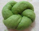 HBで♪ほうれん草のお花パンチーズ風味♪作り方9写真