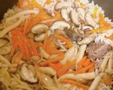 塩出汁でつくる新生姜の炊き込みご飯作り方5写真