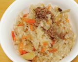 塩出汁でつくる新生姜の炊き込みご飯作り方6写真