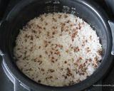 白米2合と紫もち麦大さじ2を炊飯器で炊く作り方6写真