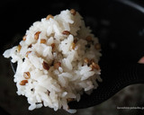 白米2合と紫もち麦大さじ2を炊飯器で炊く作り方8写真