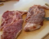 縮まないトンカツ作り方3写真