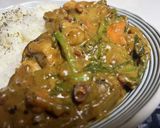 菜の花チキンカレー作り方7写真