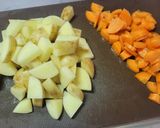ポークビーンズ/七尾給食作り方1写真