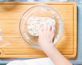 たっぷり野菜と塩麹の冷やしうどん作り方1写真