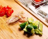 たっぷり野菜と塩麹の冷やしうどん作り方2写真