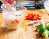 たっぷり野菜と塩麹の冷やしうどん作り方3写真