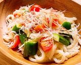 たっぷり野菜と塩麹の冷やしうどん作り方4写真