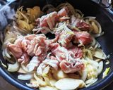ワンパンで簡単♡トマトポークストロガノフ作り方4写真
